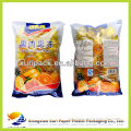 Custom design snack packaging gas flushing pouch